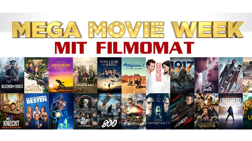 Mega Movie Week 2021 Streaming Angebote reduziert shop kaufen Artikelbild