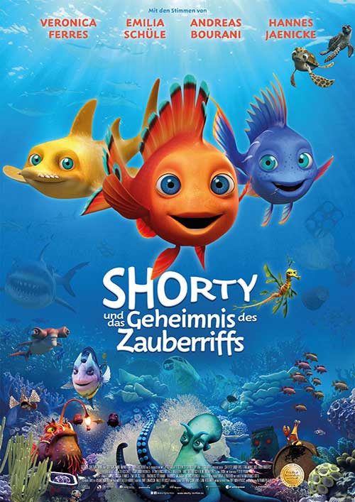 Shorty und das Geheimnis des Zauberriffs Film 2021 Kinostart Kino Plakat