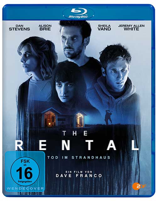 The Rental - Tod im Strandhaus Film 2021 Blu-ray DVD shop kaufen Cover