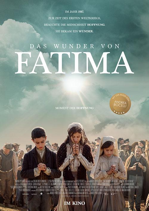 Das Wunder von Fatima - Moment der Hoffnung Film 2021 Kino Plakat