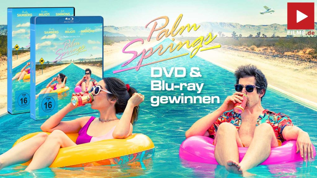 Palm Springs Film 2021 Gewinnspiel gewinnen Blu-ray DVD Artikelbild