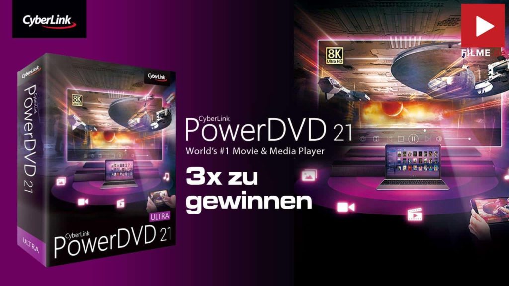 PowerDVD 21 Ultra Box Software Gewinnspiel gewinnen Shop kaufen Artikelbild