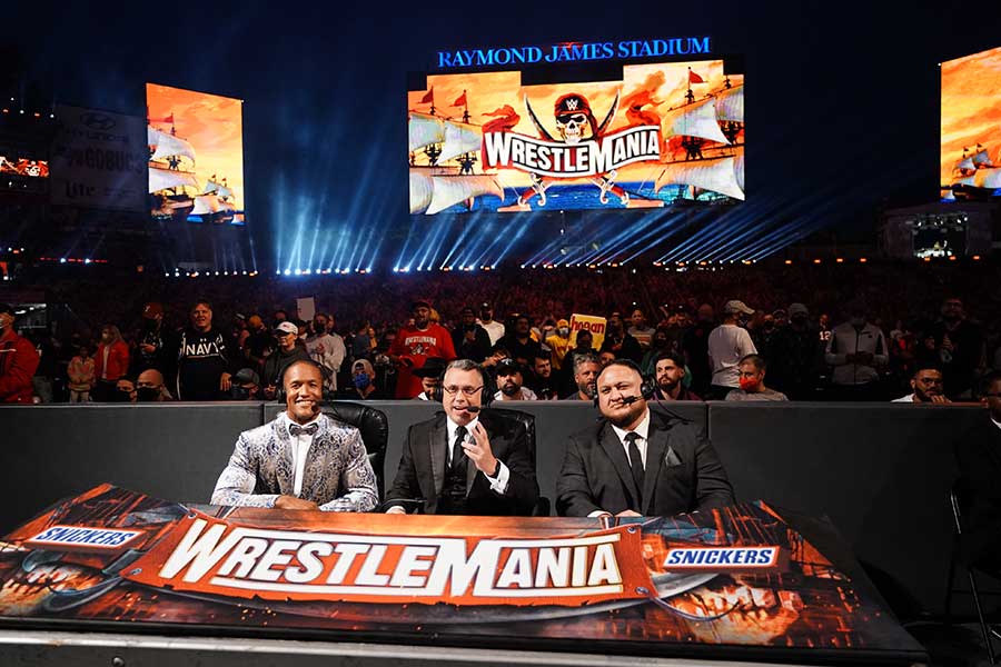 WWE Wrestlemania 37 – Bluray Review Film 2021 Shop kaufen Szenenbild