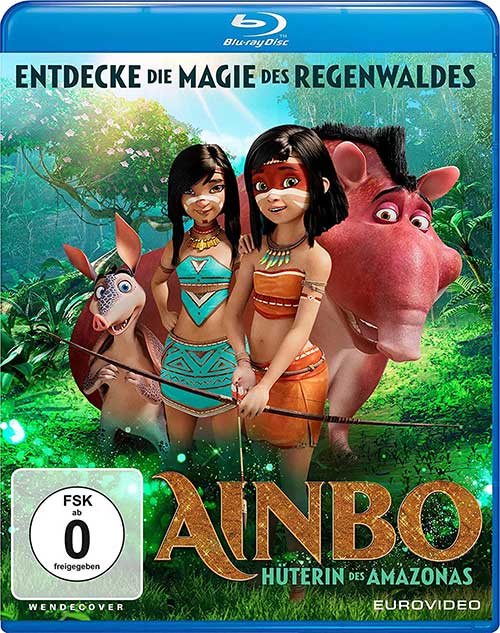 AINBO - HÜTERIN DES AMAZONAS Film 2021 Animation Blu-ray Cover shop kaufen