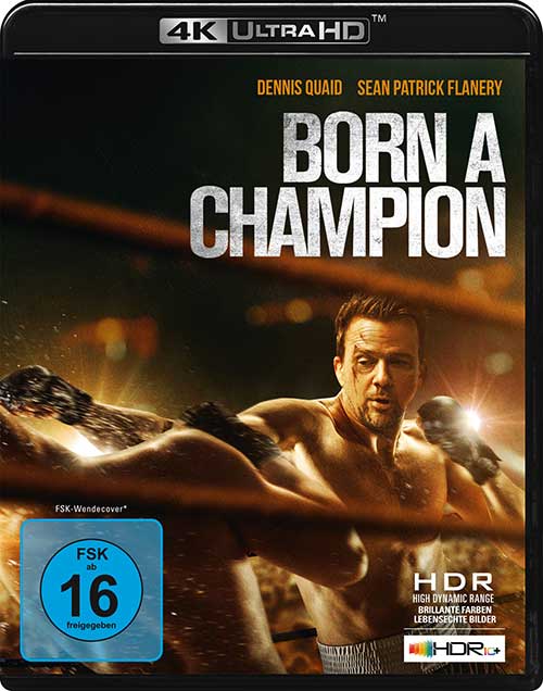 Born a Champion Film 2021 Blu-ray DVD 4K UHD Cover shop kaufen