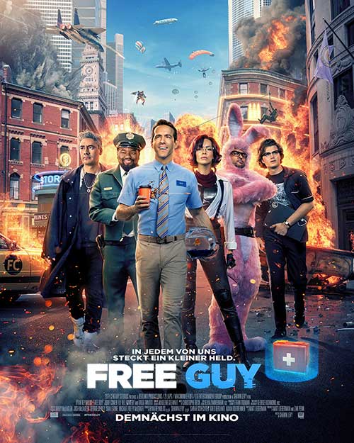 FREE GUY Film 2021 Kino Plakat