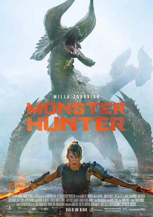 Monster Hunter Film 2021 Kino Plakat