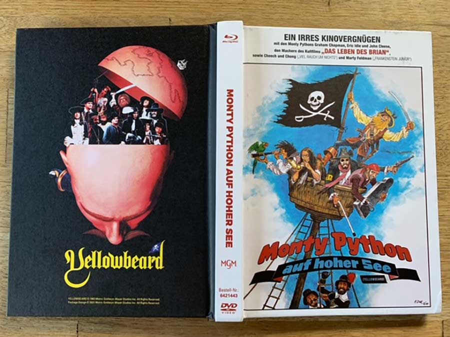 „Monty Python auf hoher See (Dotterbart)" als 3-Disc Limited Collector's Edition im Mediabook Review Produktbild