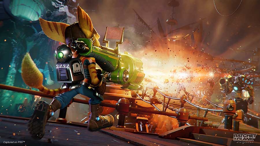 Ratchet & Clank: Rift Apart – PS5 Review Spiel 2021 shop kaufen Szenenbild