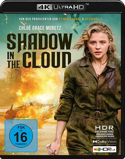 Shadow in the Cloud 4K UHD Amaray Blu-ray Cover shop kaufen