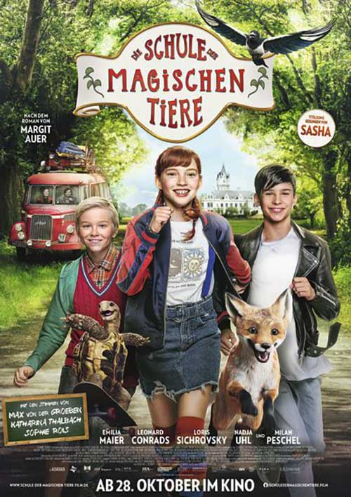 DIE SCHULE DER MAGISCHEN TIERE Kino Plakat Film 2021