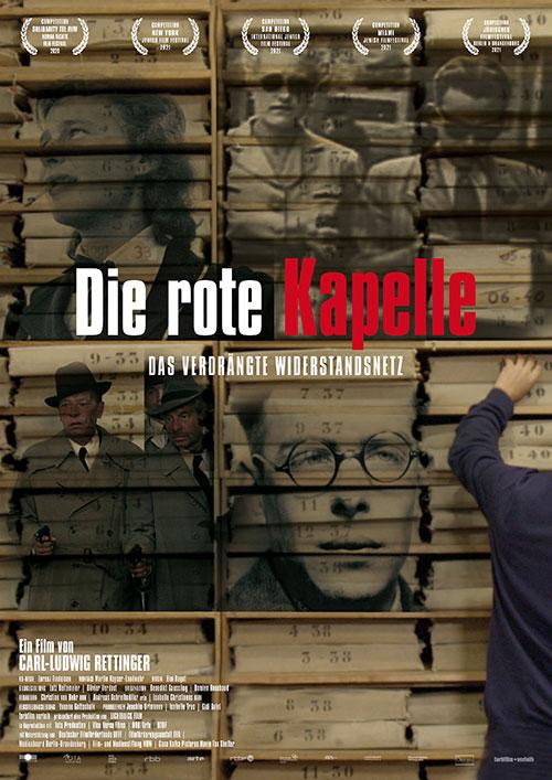 „Die rote Kapelle“ – Das verdrängte Widerstandsnetz Film 2021 Kinostart Trailer Kino Plakat