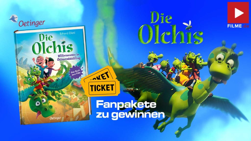 DIE OLCHIS – WILLKOMMEN IN SCHMUDDELFING Film 2021 Kinotickets Buch Gewinnspiel gewinnen