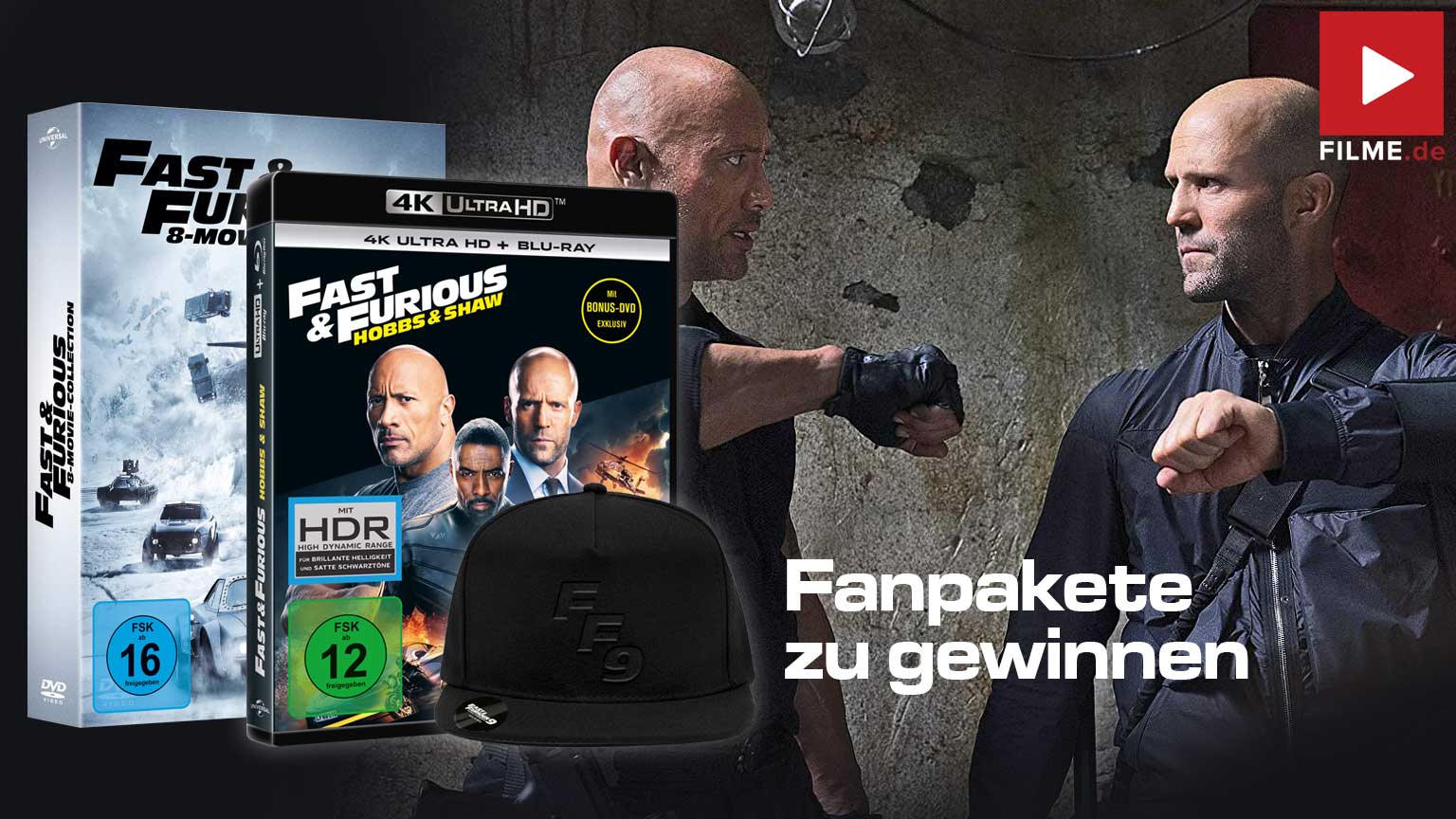 Fast & Furious 9 Kinostart Gewinnspiel gewinnen Fanpaket Artikelbild