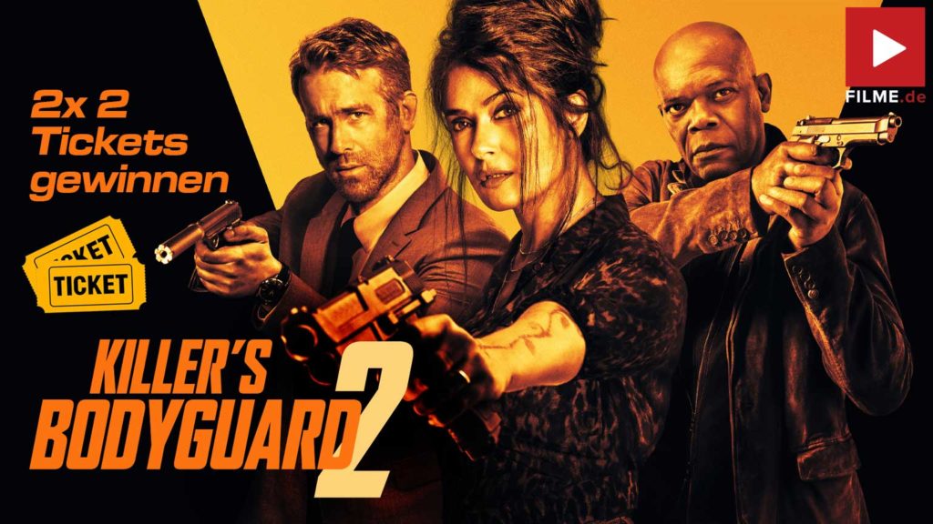 KILLER'S BODYGUARD 2 Film 2021 Kino Tickets Trailer gewinnspiel gewinnen Artikelbild