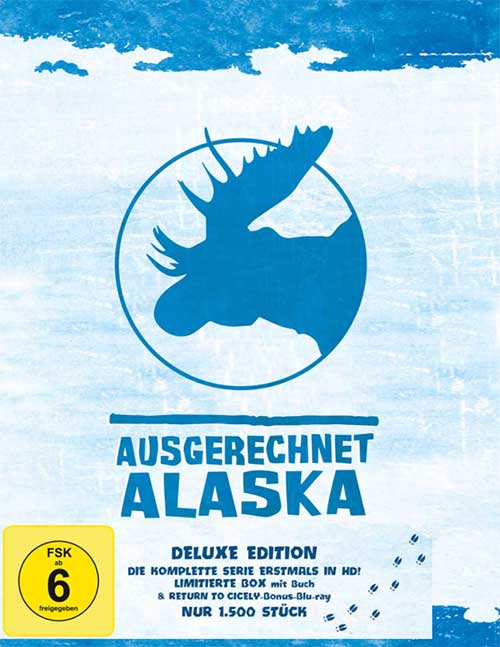 Ausgerechnet Alaska Serie HD Blu-ray Deluxe Edition Box Cover shop kaufen