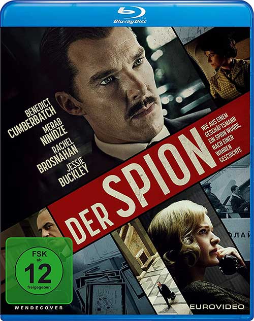 DER SPION Film 2021 Blu-ray Cover shop kaufen