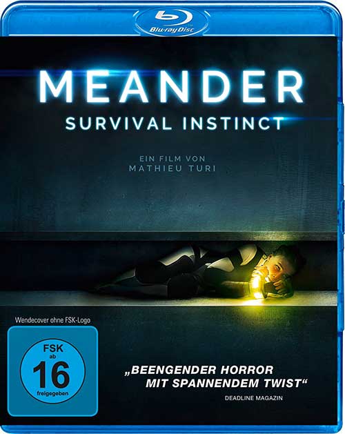 Meander - Survival Instinct Film 2021 Blu-ray DVD Cover shop kaufen