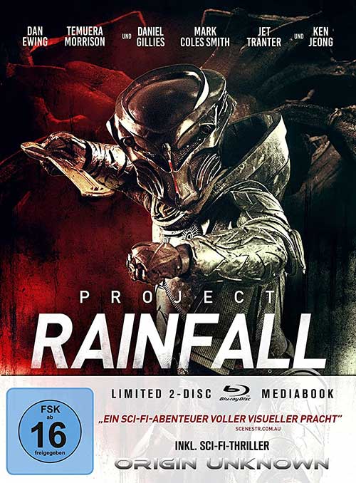 PROJECT RAINFALL Film 2021 Blu-ray DVD Mediabook Shop kaufen Cover