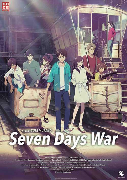 Seven Days War Film 2021 Kinostart Kino Plakat Blu-ray DVD shop kaufen