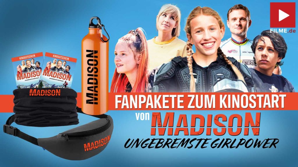 MADISON - Ungebremste Girlpower Film 2021 Gewinnspiel gewinnen Kinotickets Fanpaket Artikelbild