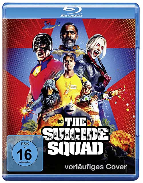  The Suicide Squad [Blu-ray] Film 2021 Cover shop kaufen