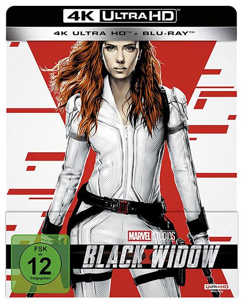 Black Widow 4K UHD Steelbook Cover shop kaufen Film 2021