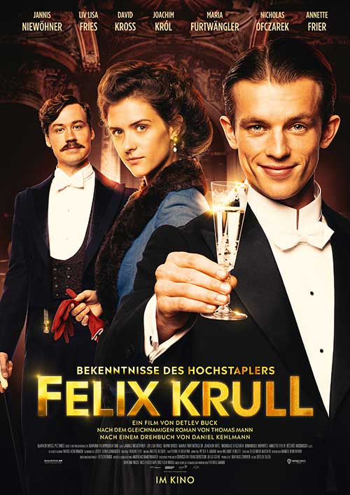 Die Bekenntnisse des Hochstaplers Felix Krull Film 2021 Kino Plakat