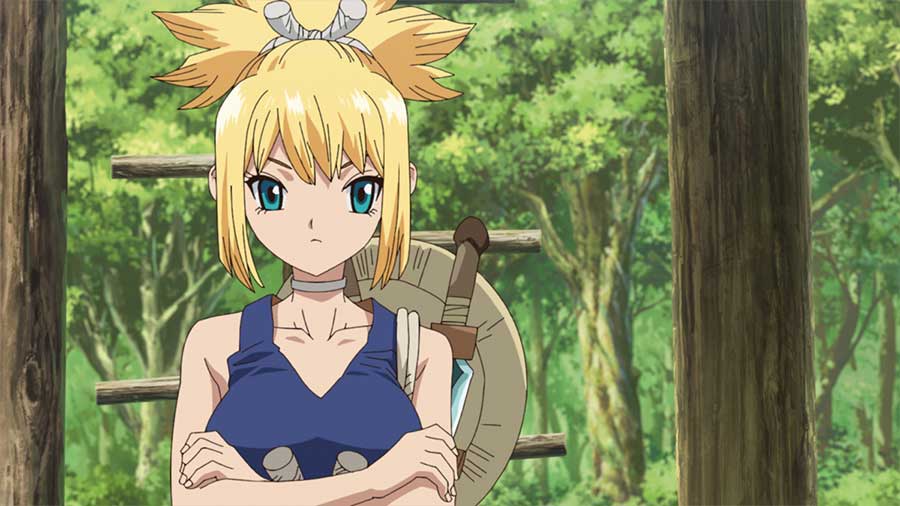 Dr. Stone: Staffel 1 Vol. 3 – Blu-ray Review Szenenbild