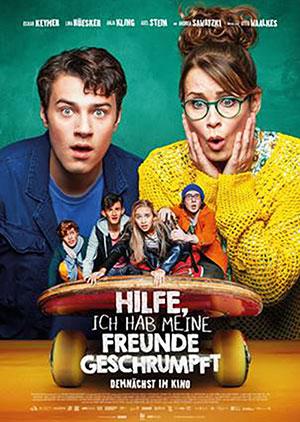 HILFE, ICH HAB MEINE FREUNDE GESCHRUMPFT Film 2021 Kino Plakat