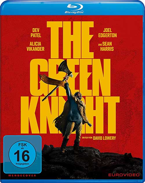 THE GREEN KNIGHT Film 2021 Blu-ray Cover shop kaufen