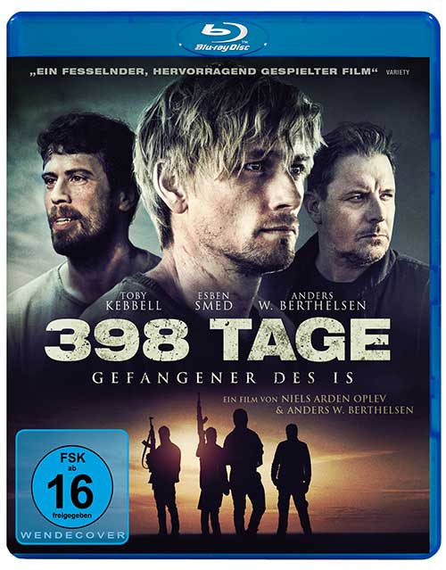 398 TAGE – GEFANGENER DES IS Film 2021 Blu-ray Cover shop kaufen