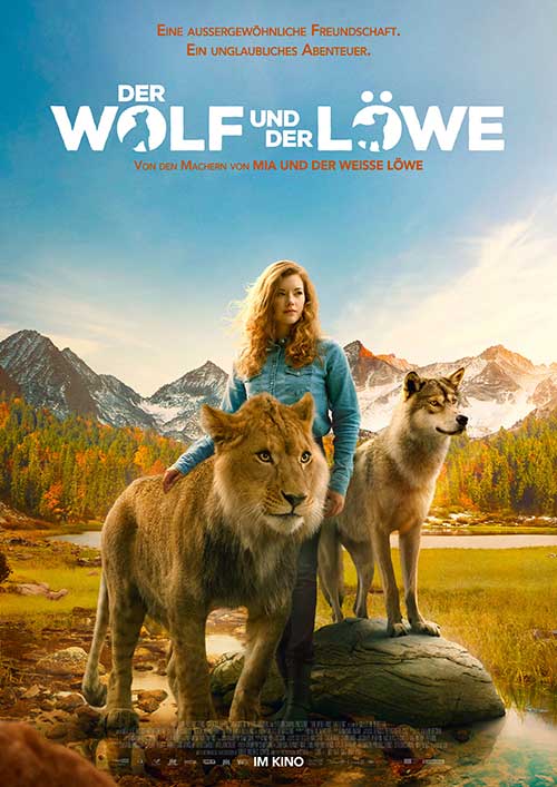 Der Wolf und der Löwe Film 2021 Kino Plakat