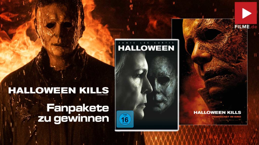Halloween Kills Film 2021 Gewinnspiel gewinnen Fanpaket Film 2018 Poster Artikelbild