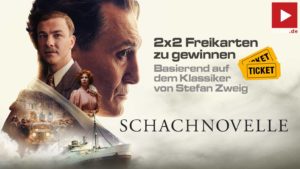 SCHACHNOVELLE Film 2021 Gewinnspiel Kinokarten Artikelbild