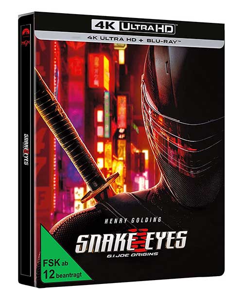 SNAKE EYES: G.I. JOE ORIGINS [4K UHD] Limited Edition Cover shop kaufen