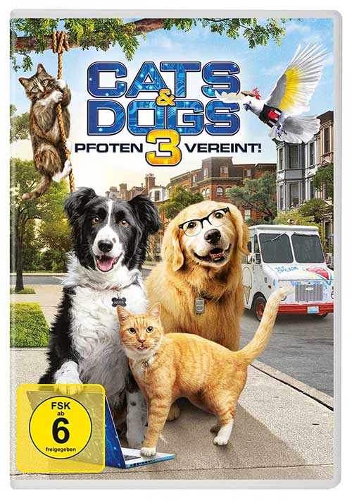 CATS & DOGS 3 - Pfoten vereint! DVD shop kaufen Cover