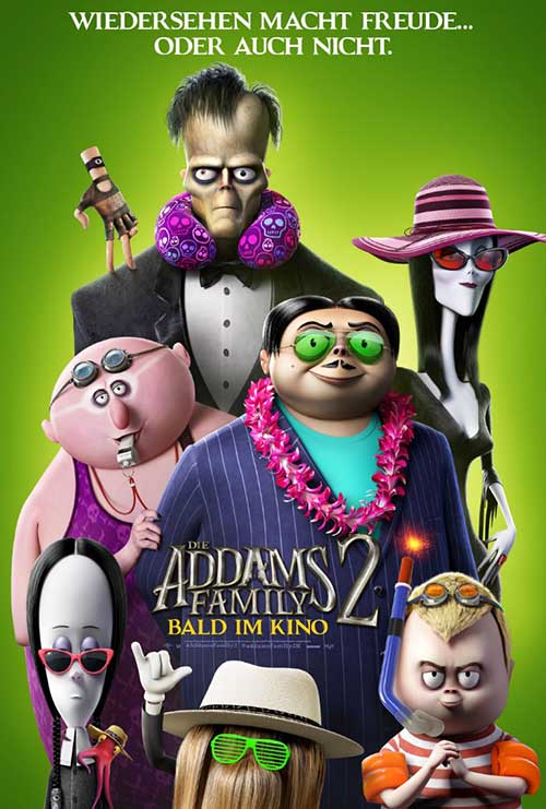 DIE ADDAMS FAMILY 2 Film 2021 KIno Plakat