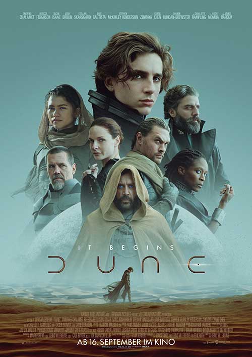 Dune Film 2021 Kino Plakat