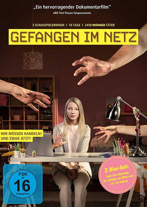 GEFANGEN IM NETZ Film 2021 DVD Cover shop kaufen
