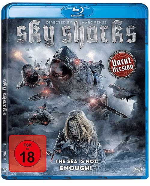 SKY SHARKS Film 2021 Blu-ray Cover shop kaufen