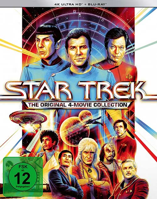 Star Trek 4K 4-Movie Collection 4K UHD Cover shop kaufen