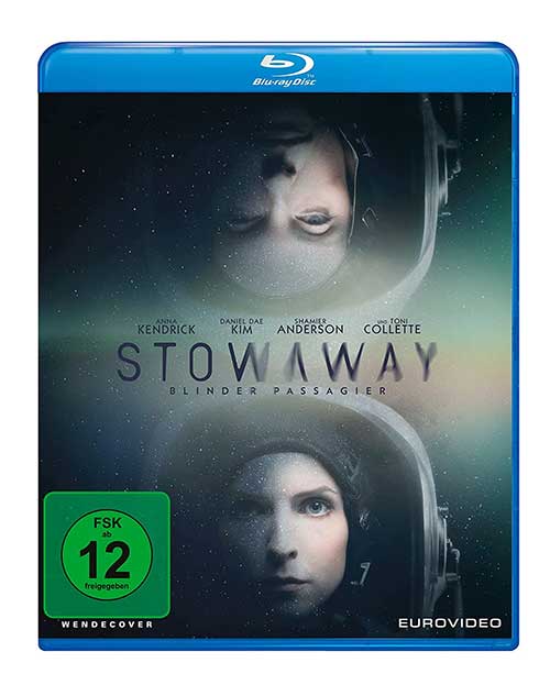 STOWAWAY - Blinder Passagier Film 2021 Blu-ray COver shop kaufen