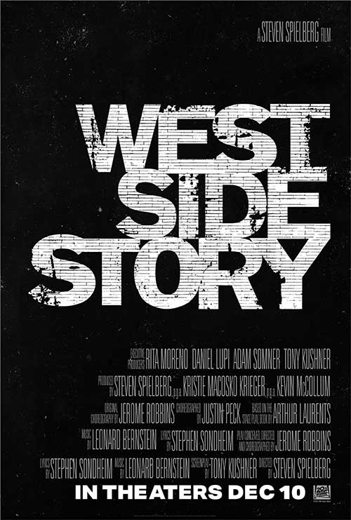 WEST SIDE STORY Film 2021 Kino Plakat