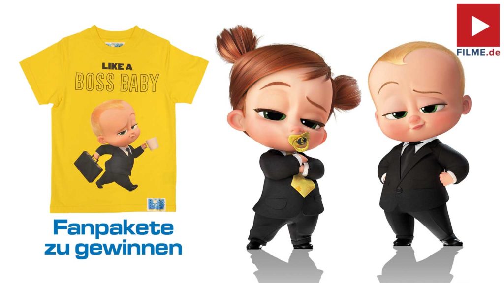 BOSS BABY 2 – Schluss mit Kindergarten Gewinnspiel gewinnen T-Shirts Artikelbild