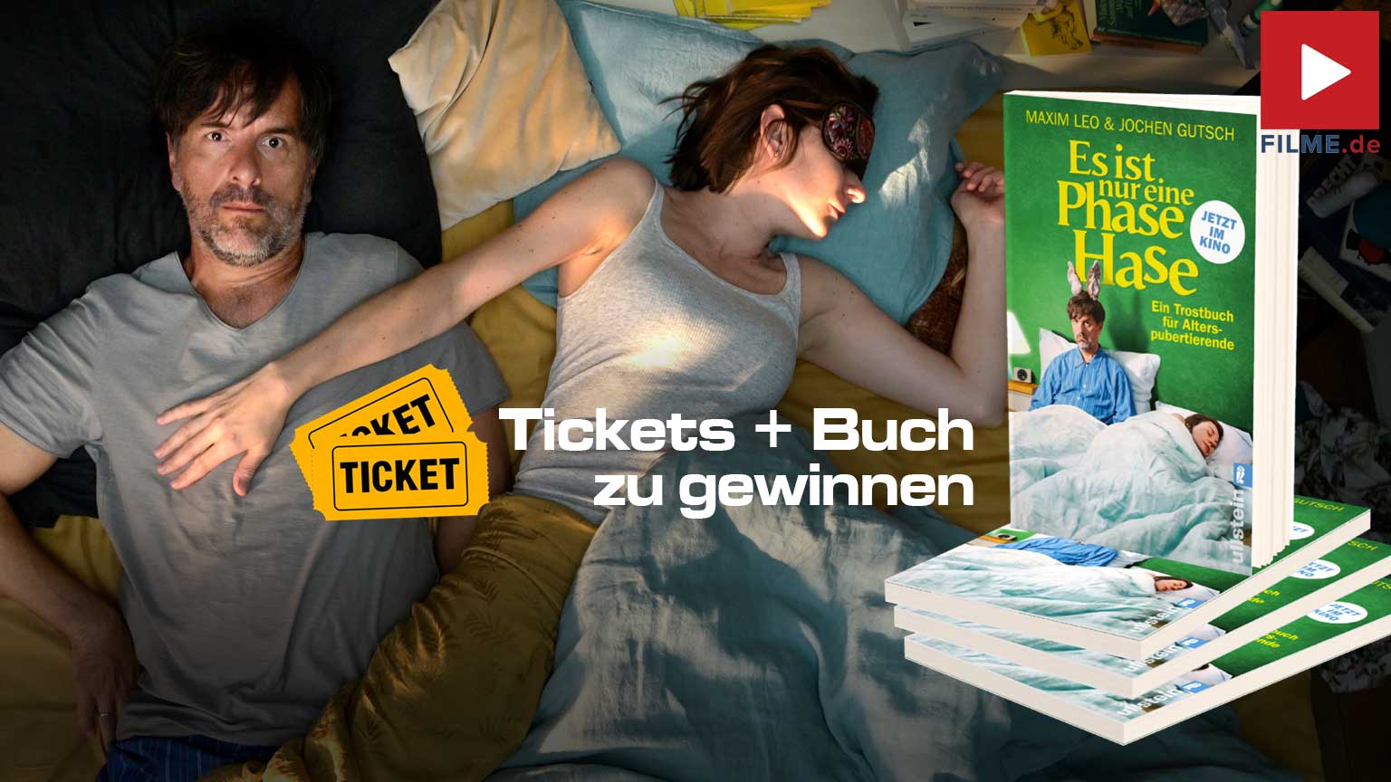 ES IST NUR EINE PHASE, HASE Film 2021 Tickets Buch Gewinnspiel gewinnen Artikelbild