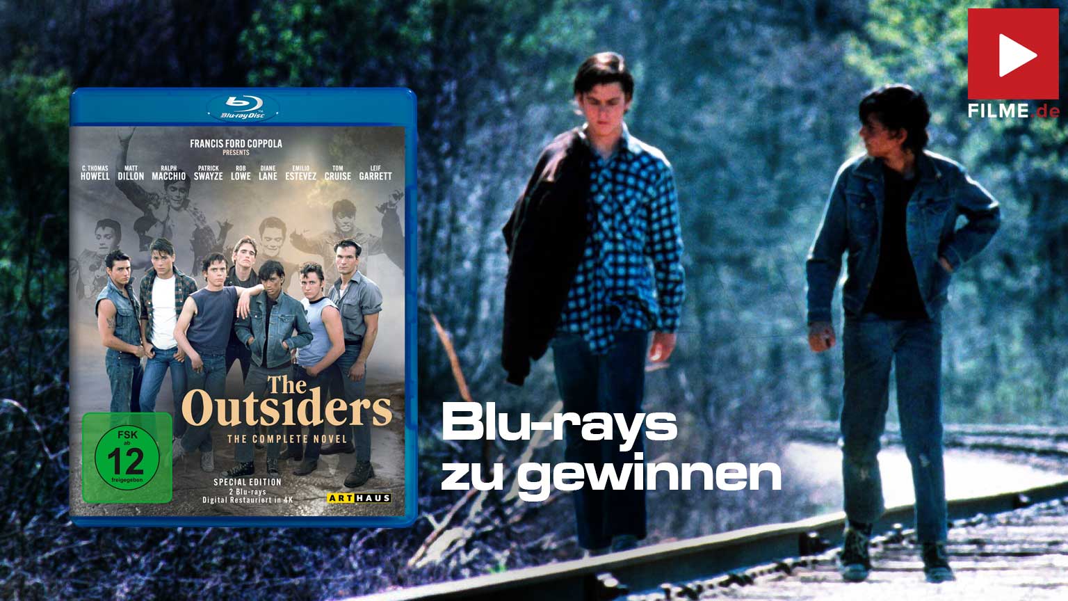 THE OUTSIDERS: THE COMPLETE NOVEL Film Gewinnspiel gewinnen Artikelbild