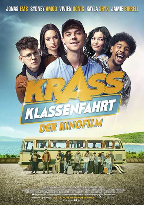 KRASS KLASSENFAHRT - DER KINOFILM Film 2021 Blu-ray Cover shop kaufen
