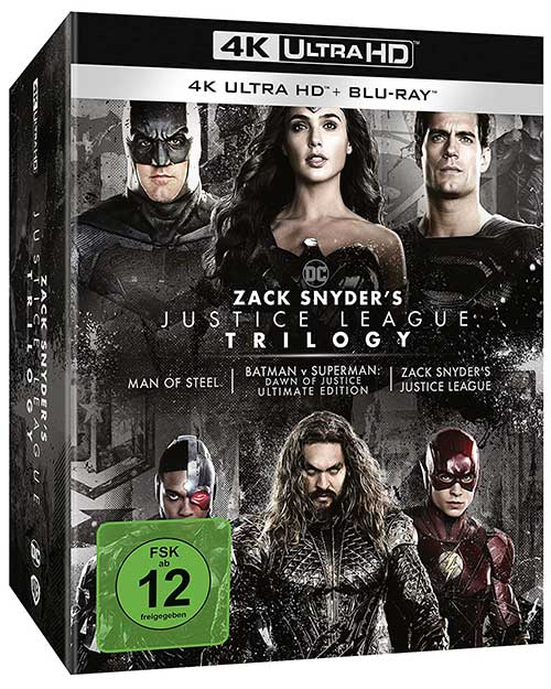  Zack Snyder's Justice League Trilogy - Ultimate Collector's Edition (4K UHD) [Blu-ray] Cover shop kaufen