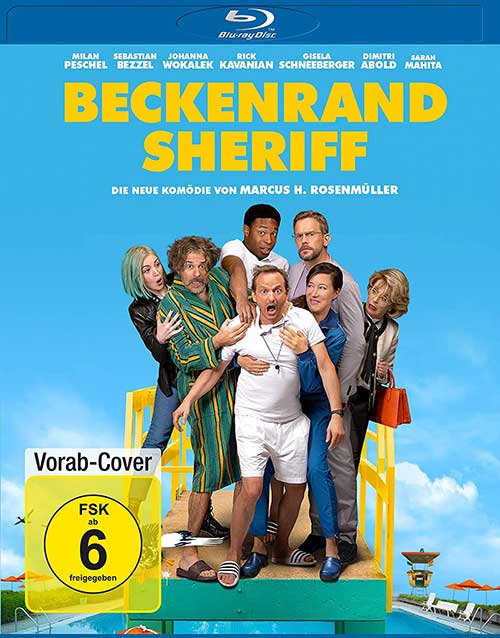 Beckenrand Sheriff Film 2021 Blu-ray Cover shop kaufen